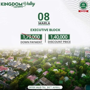 kingdom valley 8 marla executive block